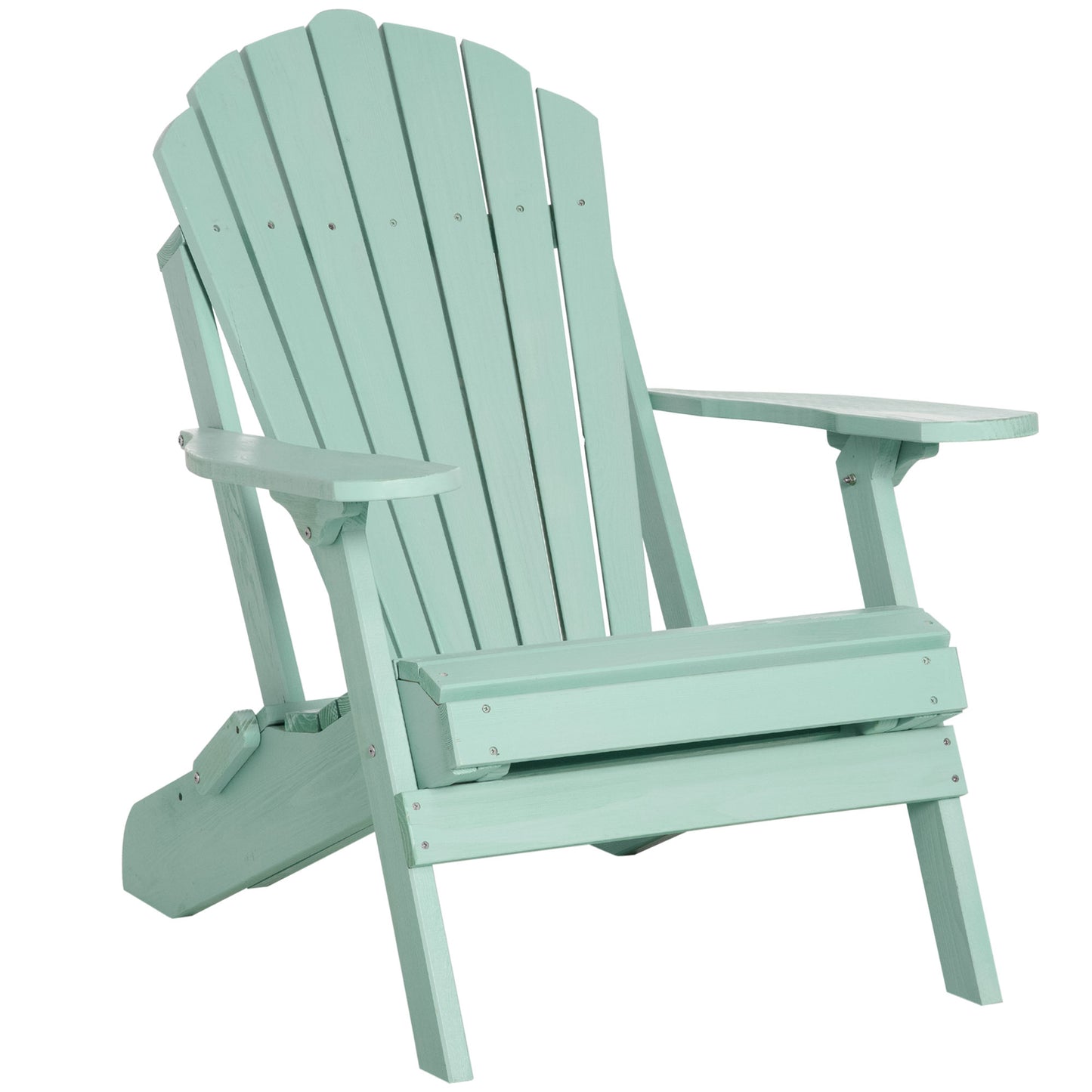 Foldable Adirondack Chair with Ottoman