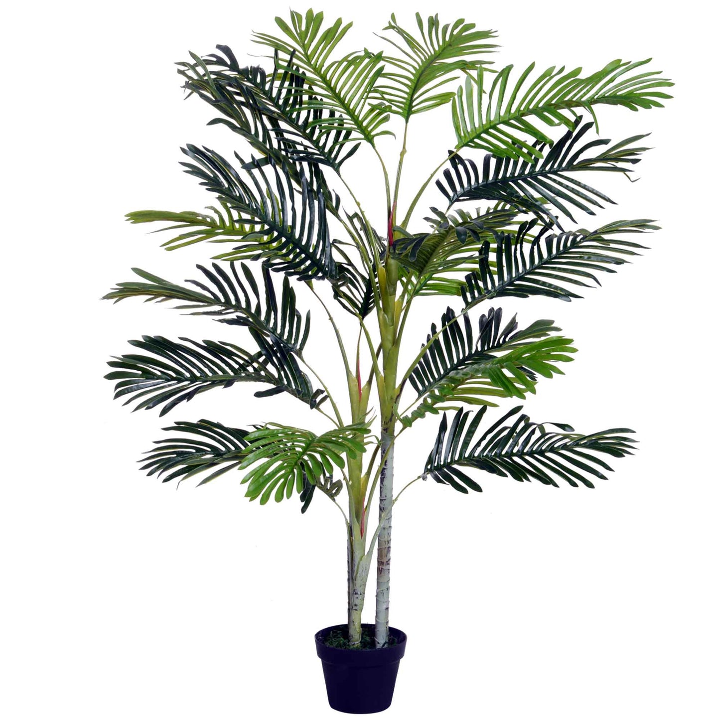 59" Artificial Palm Tree Indoor Decor Tropical Green Plant Home Office