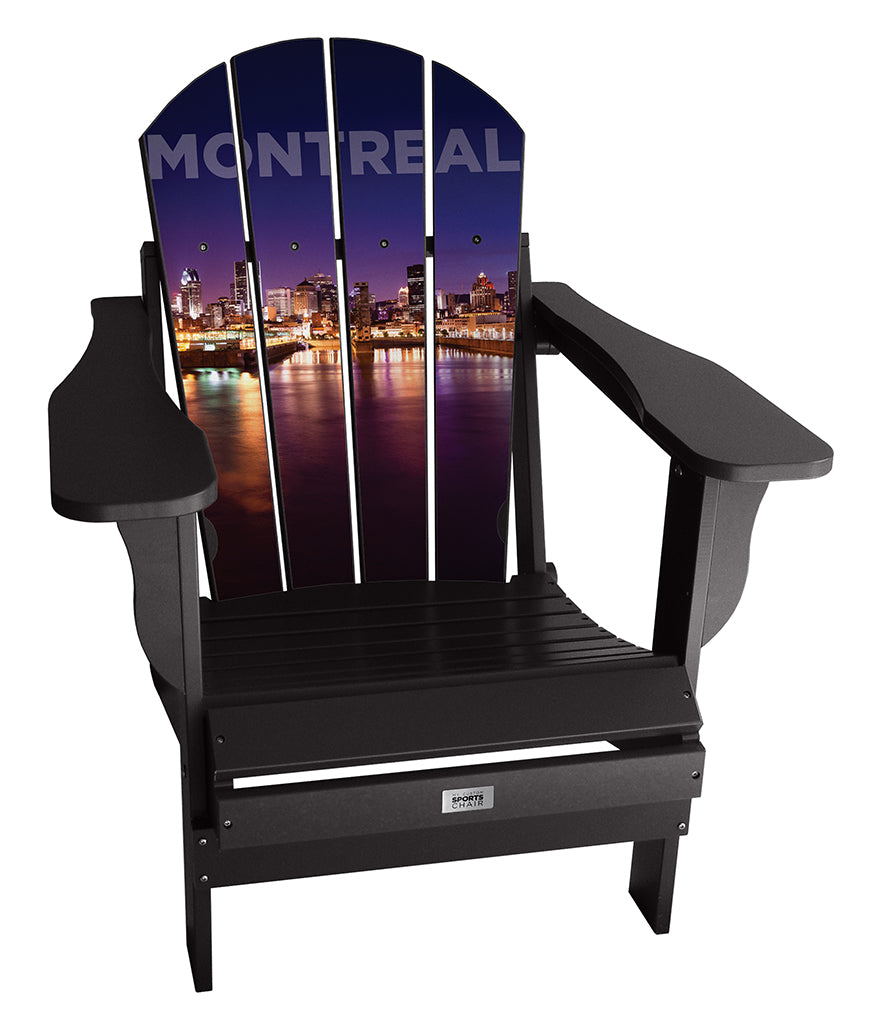 Montreal City Lifestyle Resin Outdoor Chair (2 Colors)