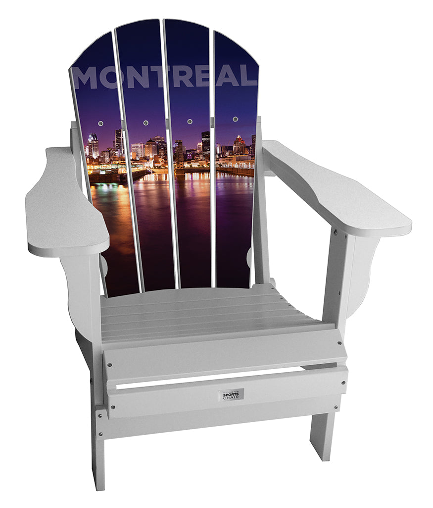 Montreal City Lifestyle Resin Outdoor Chair (2 Colors)