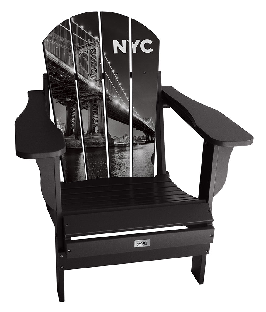 NYC Bridge Lifestyle Resin Outdoor Chair (2 Colors)