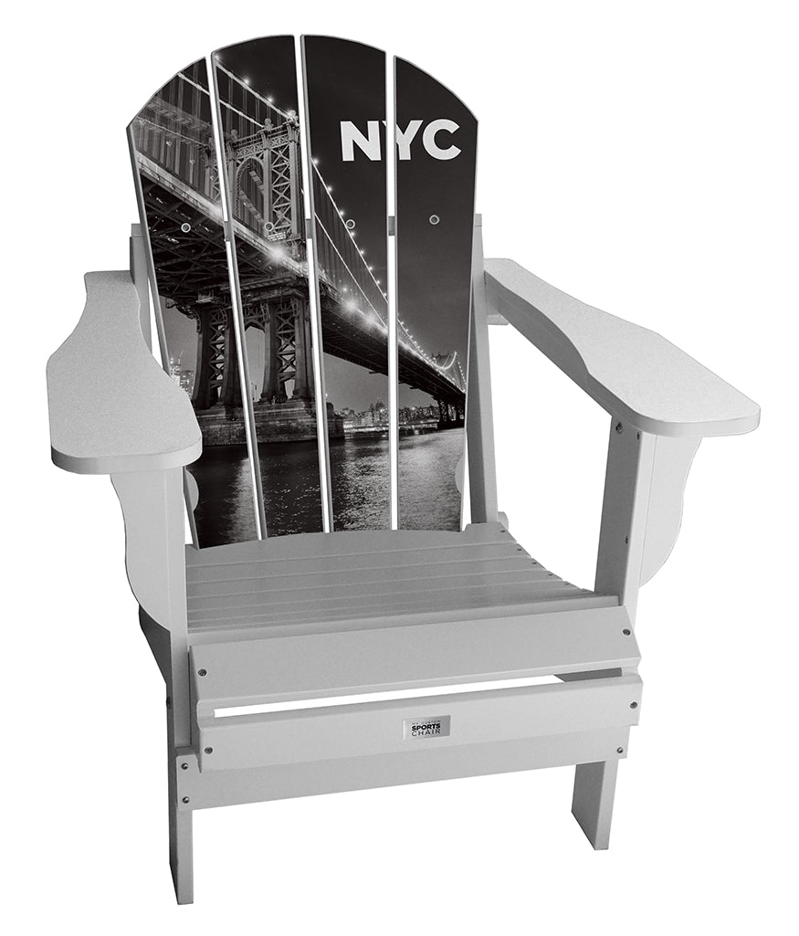 NYC Bridge Lifestyle Resin Outdoor Chair (2 Colors)