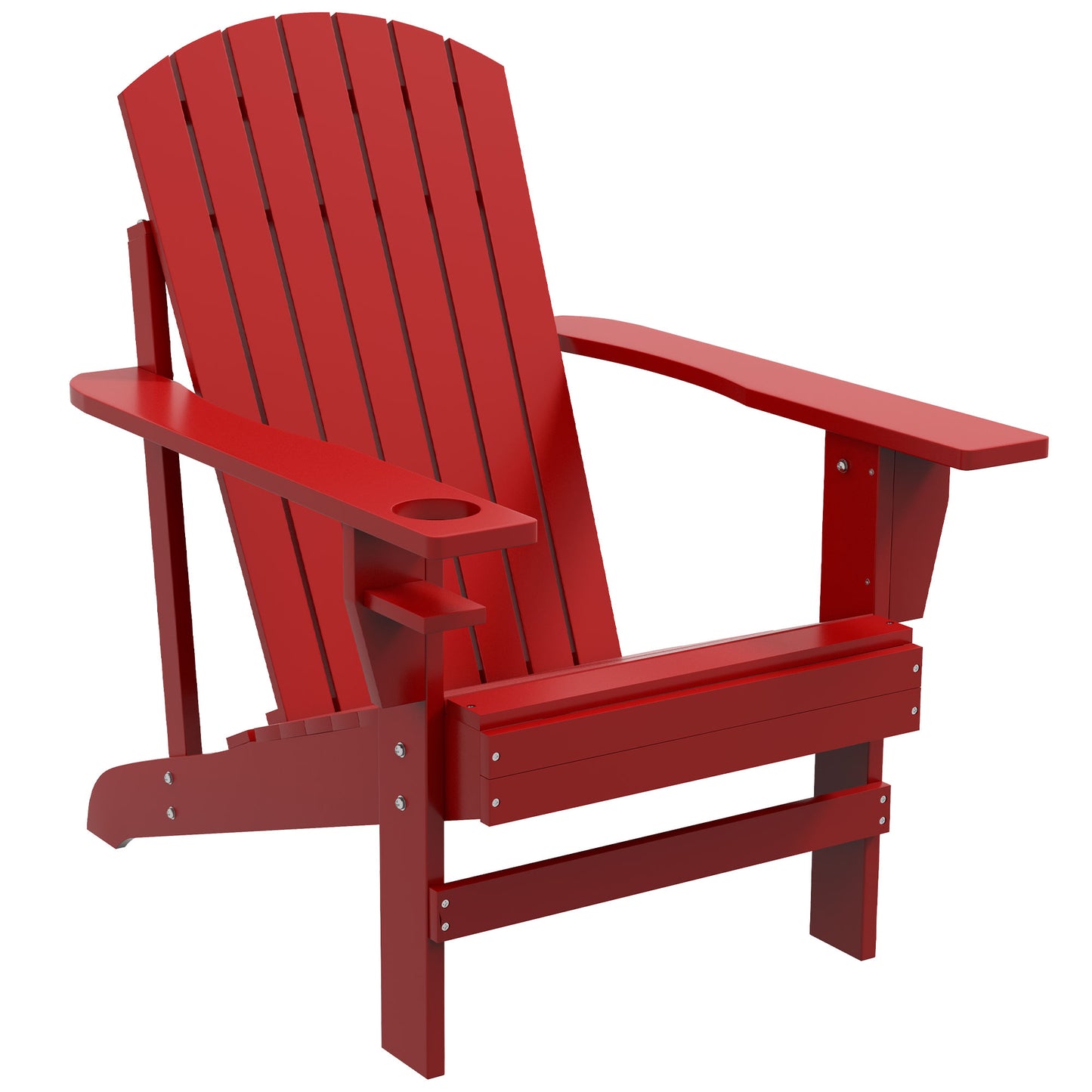 Classic Adirondack Chair, Muskoka Chairs in Red