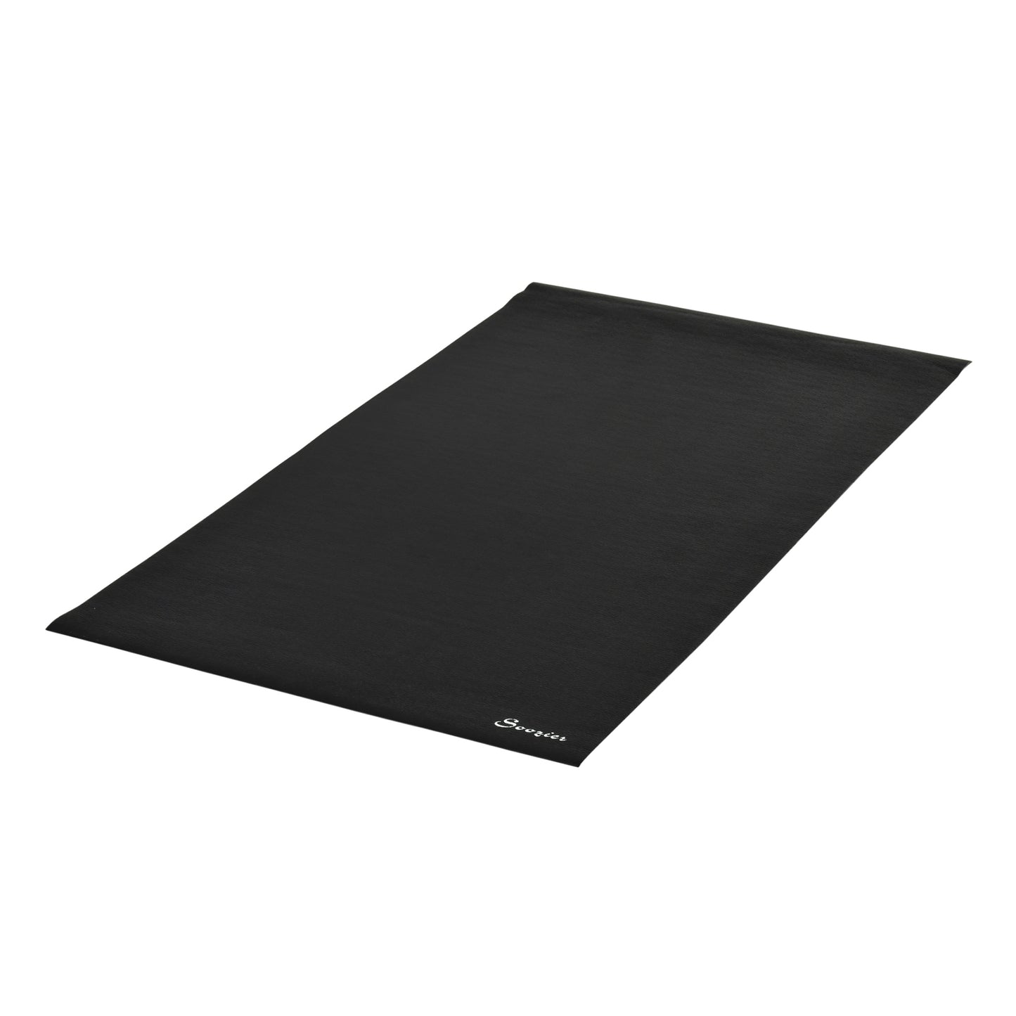 Multi-purpose Exercise Equipment Mat, Non-slip Treadmill Exercise Bike Floor Protection Mat, Gym Fitness Workout Mat, 7.2 x 3.9ft