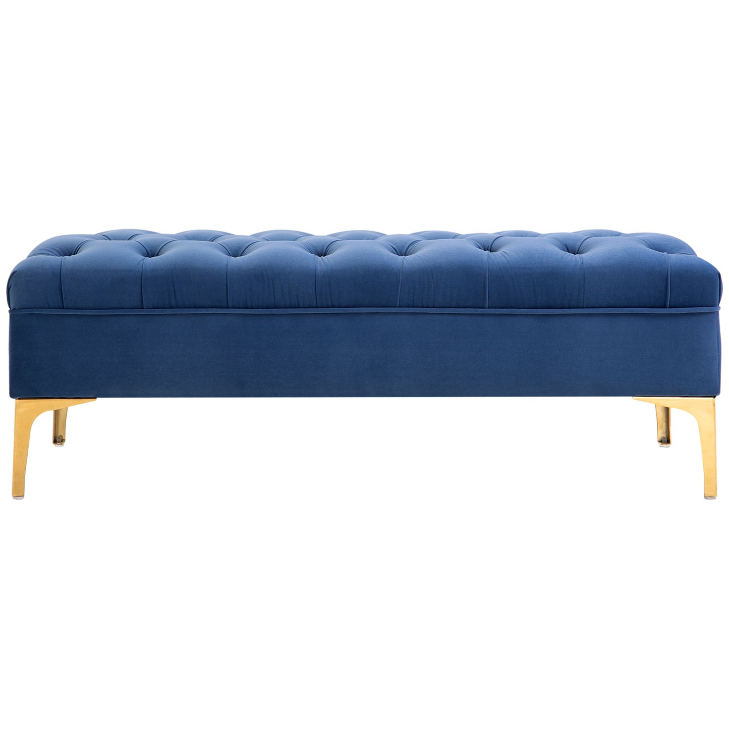 Velvet Upholstered Bench