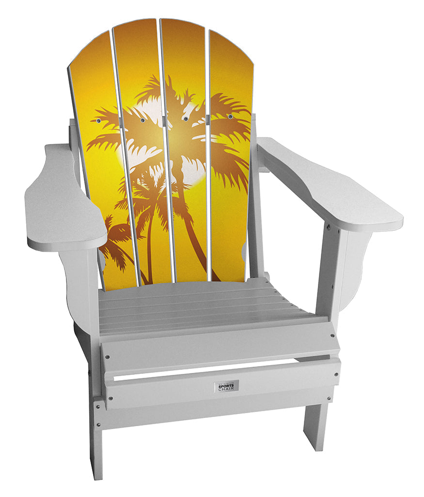 Palm Tree Lifestyle Resin Outdoor Chair (2 Colors)