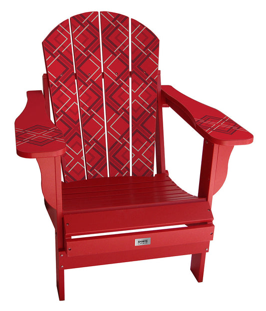 Red Square Lifestyle Resin Outdoor Chair (2 Colors)