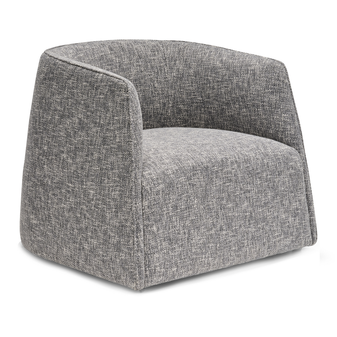 Aztek Lounge Accent Chair In Pebble