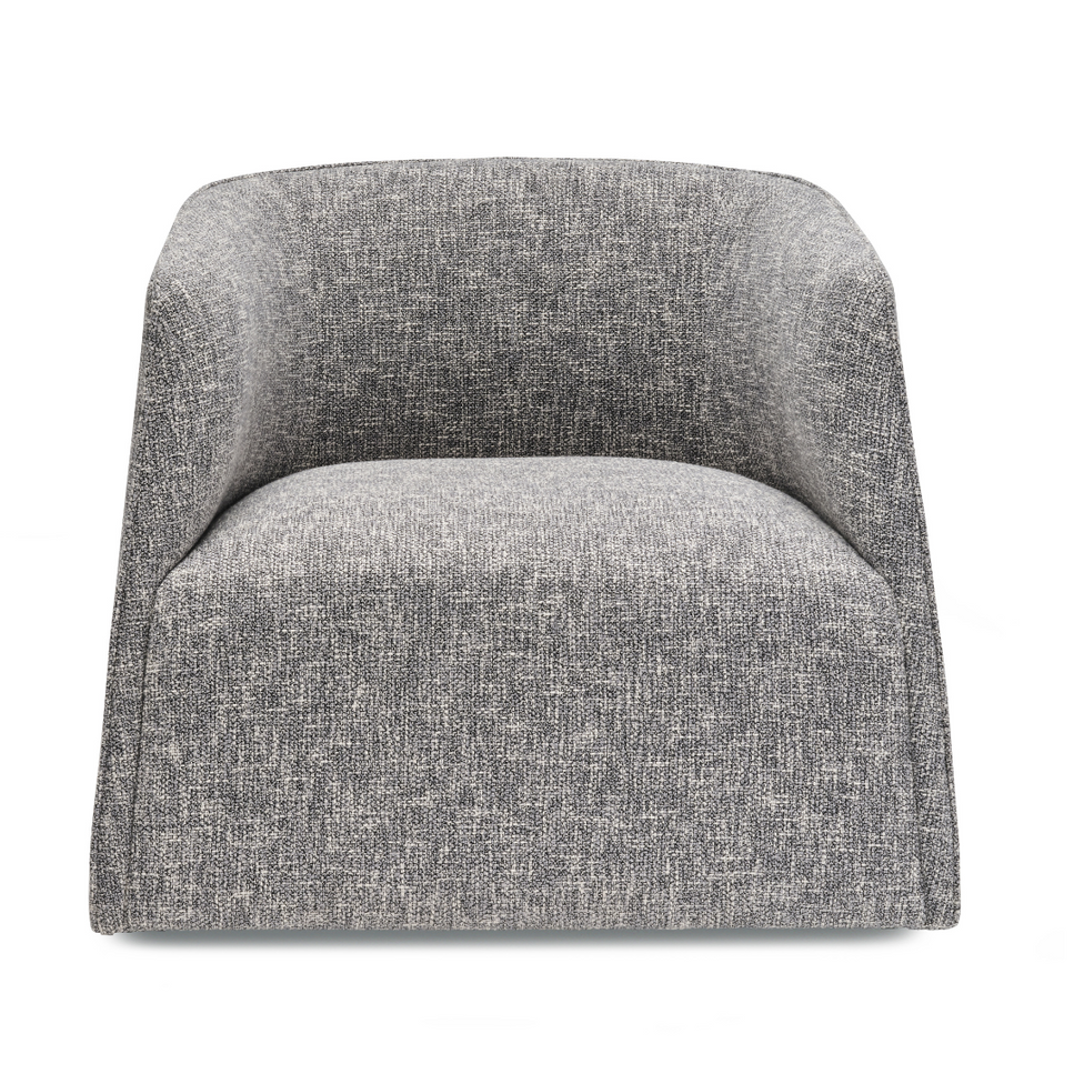 Aztek Lounge Accent Chair In Pebble