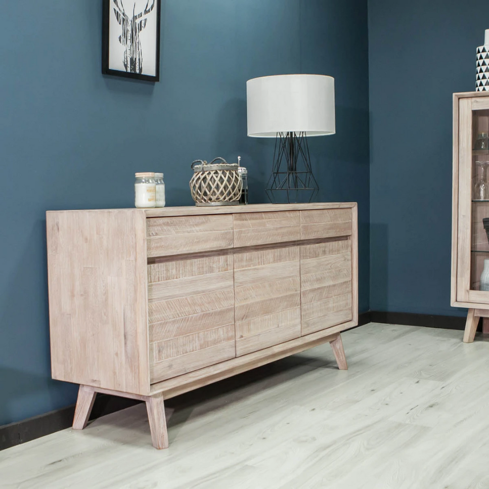 Soleil Solid Acacia Wood Sideboard