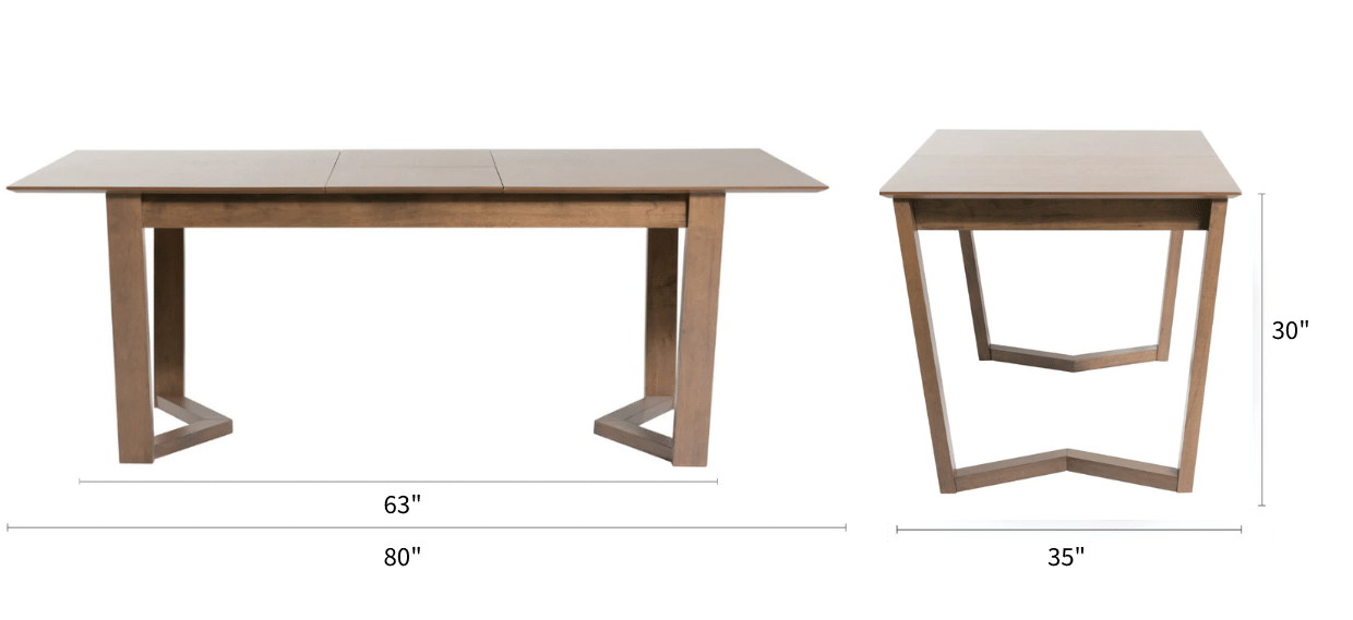 Zito Extendable Dining Table - Walnut