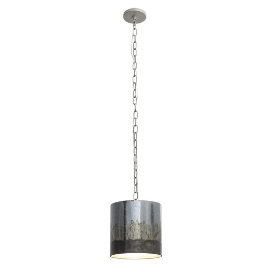 Cannery 1-Lt Mini Pendant Ombre Galvanized