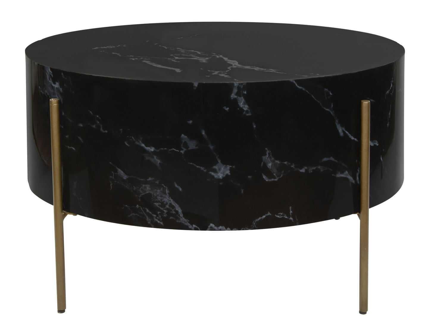 Ferrier Coffee Table Black & Bronze