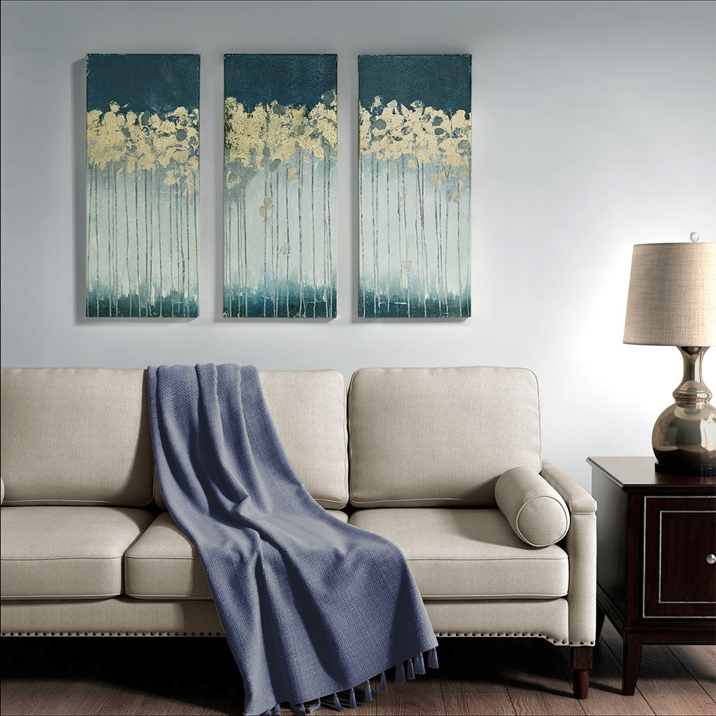 Midnight Forest 3-Piece Wall Art Decor