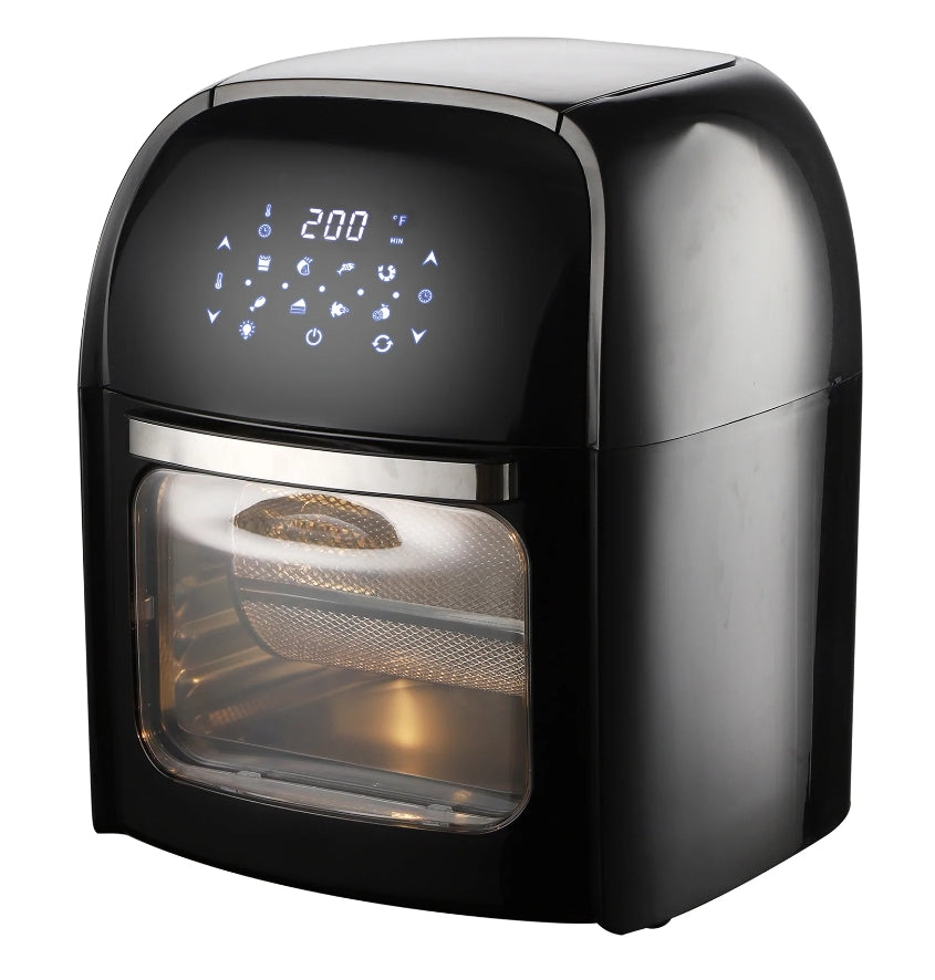 Supersonic 3-in-112 Qt Air Fryer/Dehydrator/Rotisserie Oven