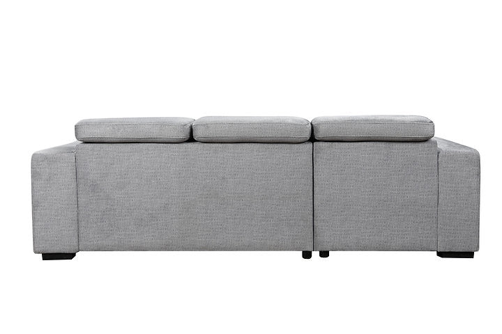 LHF Sofa Bed Sectional in Grey