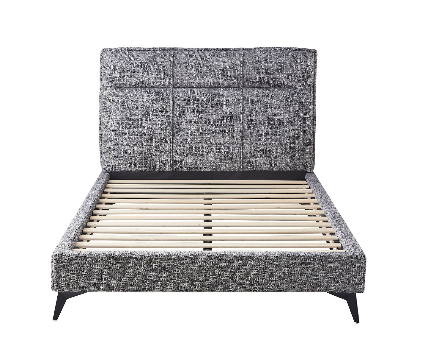 5935 Modern Style Bed in Grey  (Queen & King)