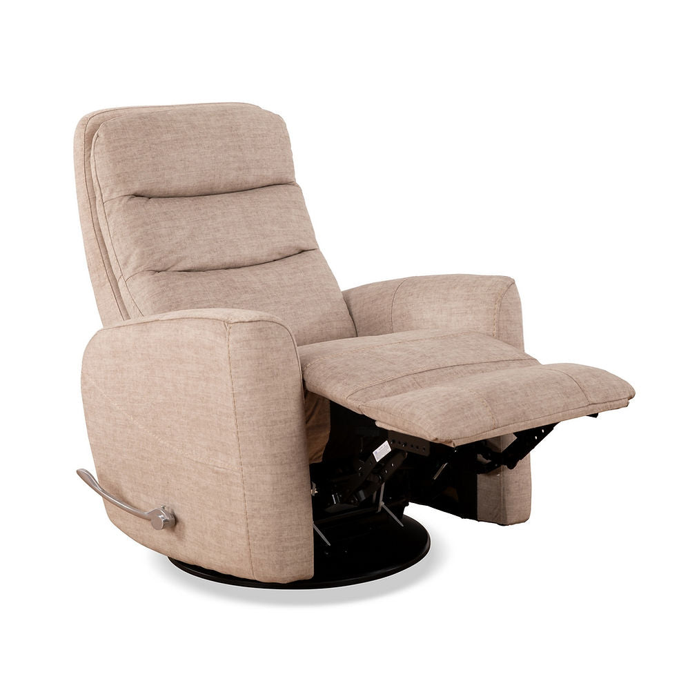 Modern Recliner Chair in Pearl