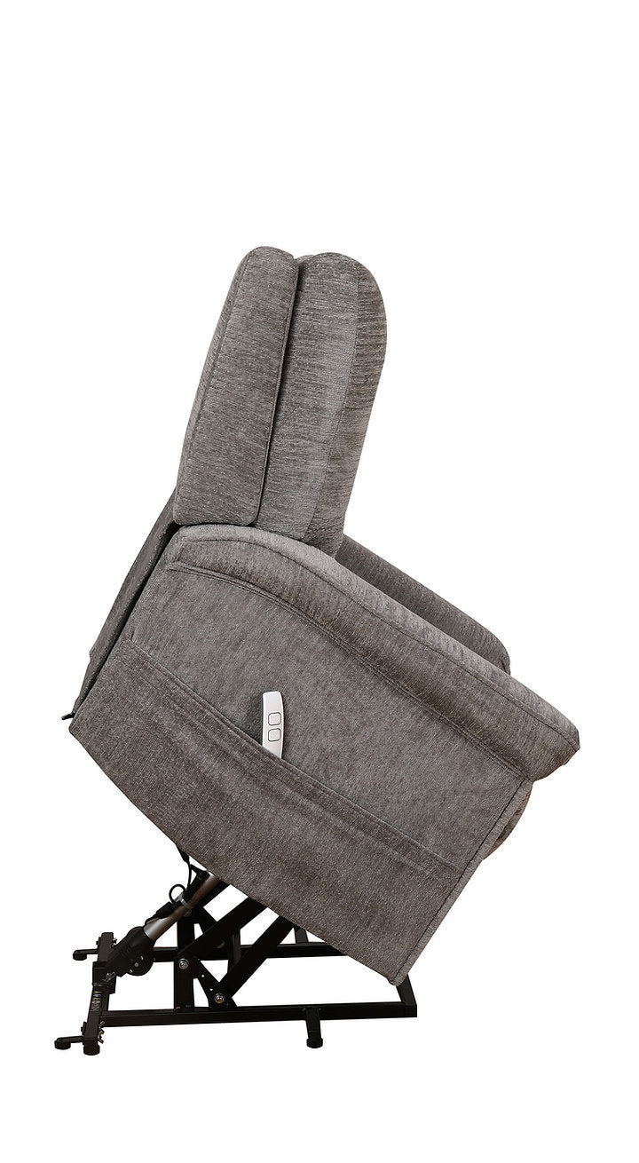 Lift Chair, Soft Grey Fabric, Wired Remote, 360lb Weight Capacity
100% Hardwood Frames
2.0 High-Density Foam Cushions