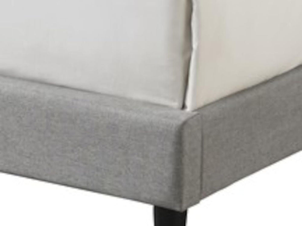 Mckenzie Grey Tuffed Bed in 3 Sizes