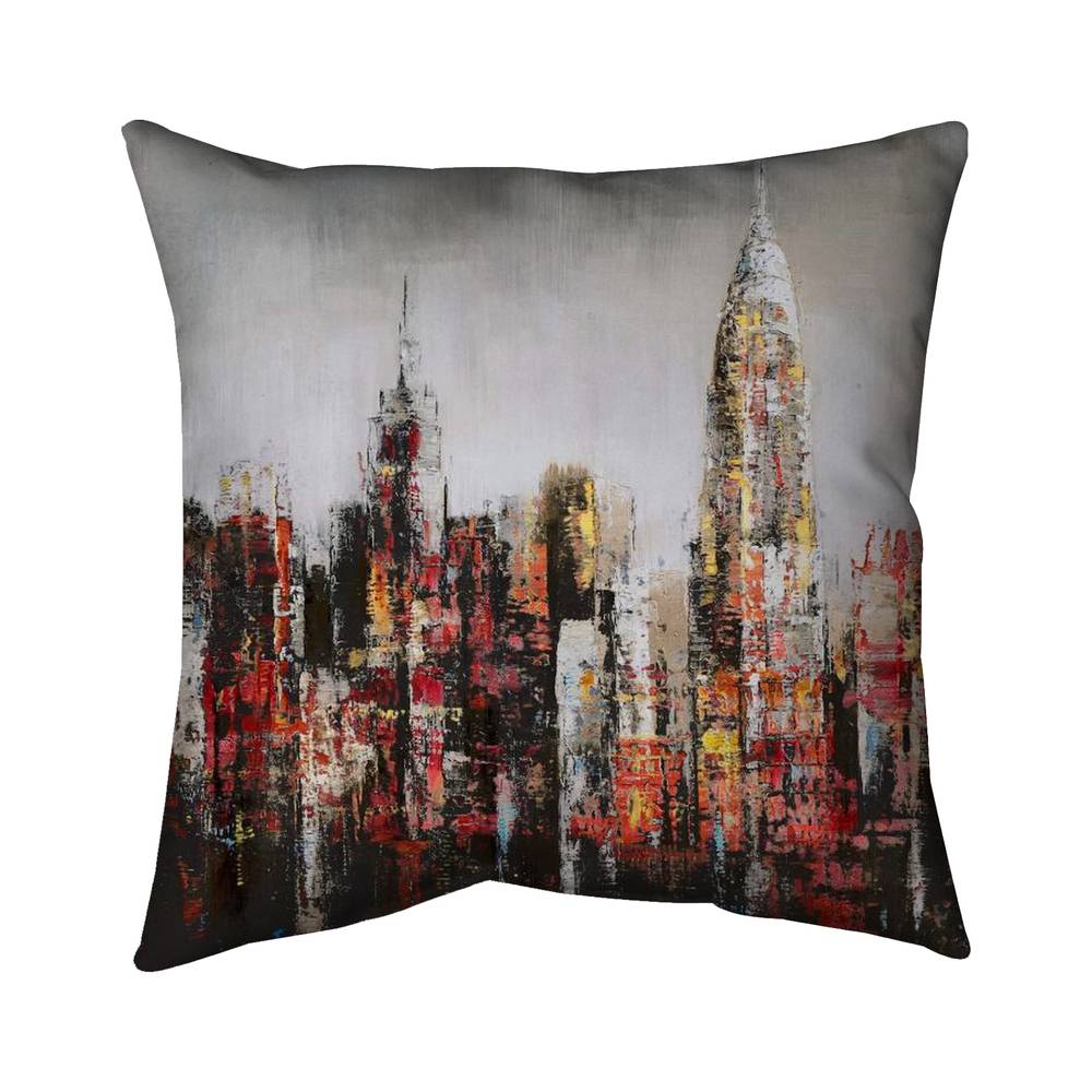 Paint Splash City | Inside Pillow 18" X 18"