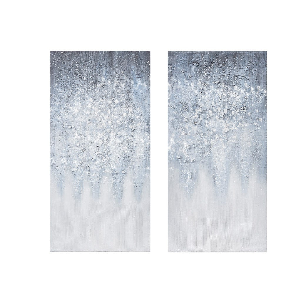 Glitter Winter Glaze 2-Piece Wall Art