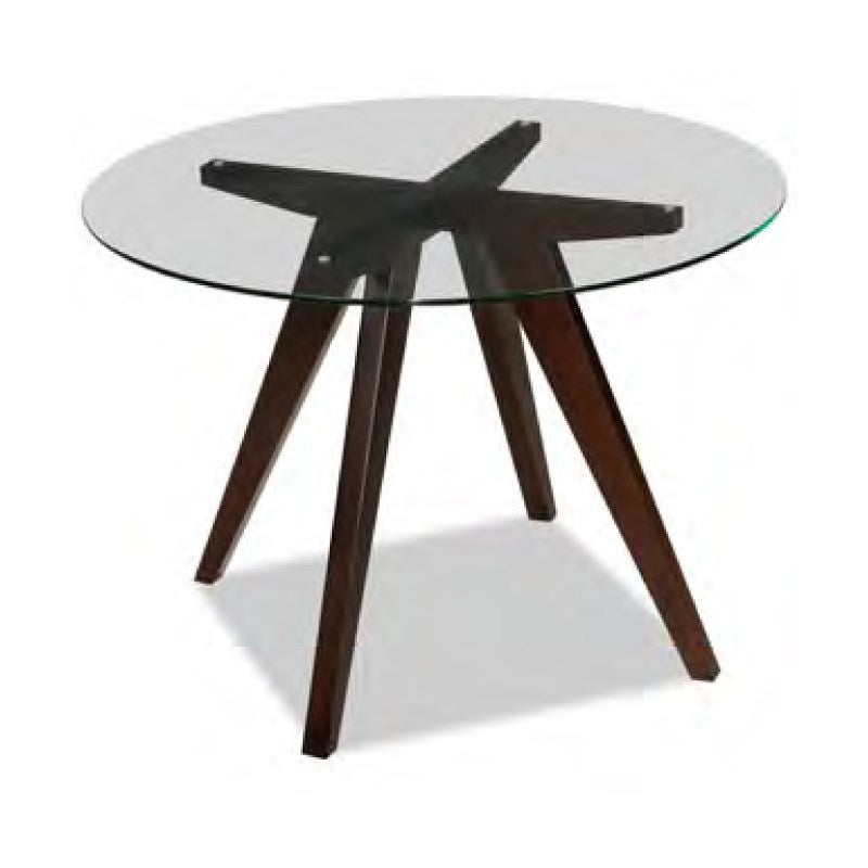 CARLY DINING TABLE IN DARK WALNUT