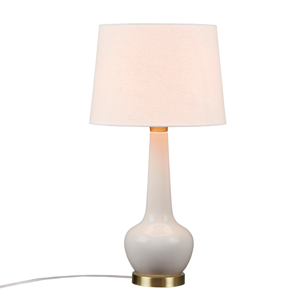 Ceramic Genie Table Lamp, Grey