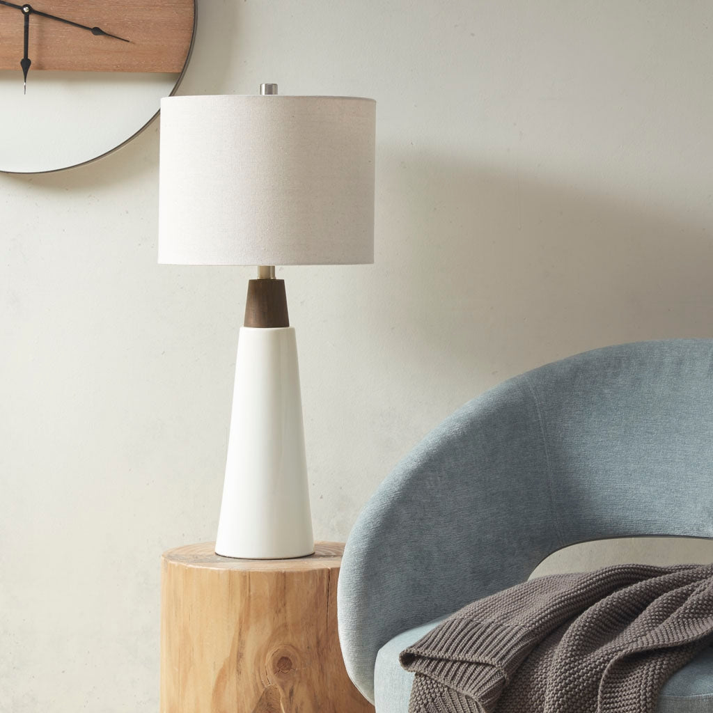 Modern Mid-Century Conical Stand Table Lamp