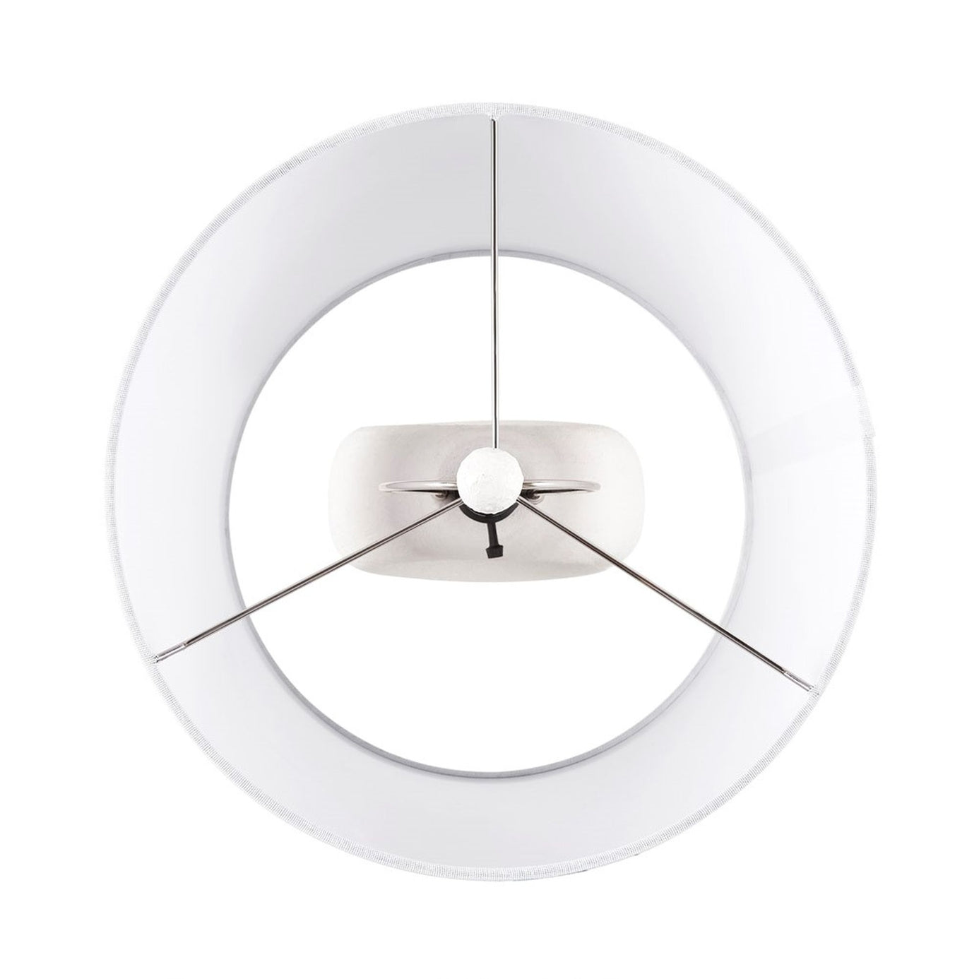 Contemporary White Ceramic Aesthetic Table Lamp