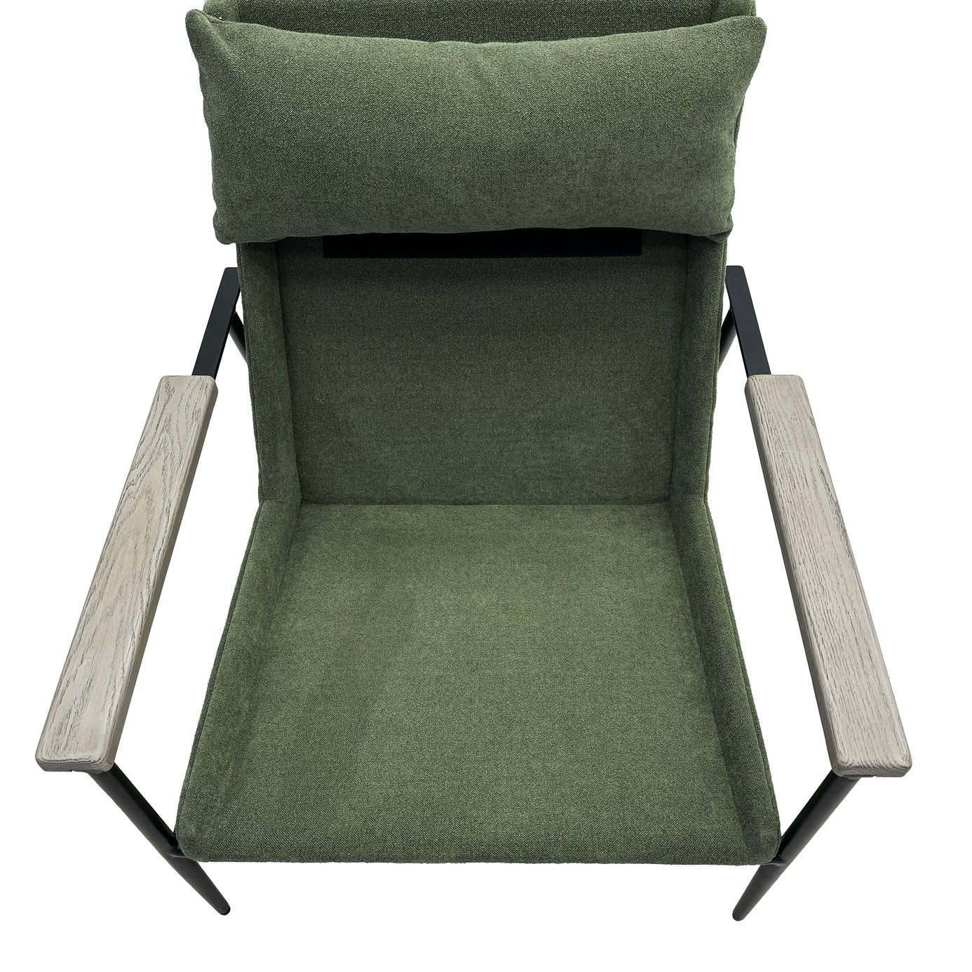 Mid-Century Accent Chair, Green