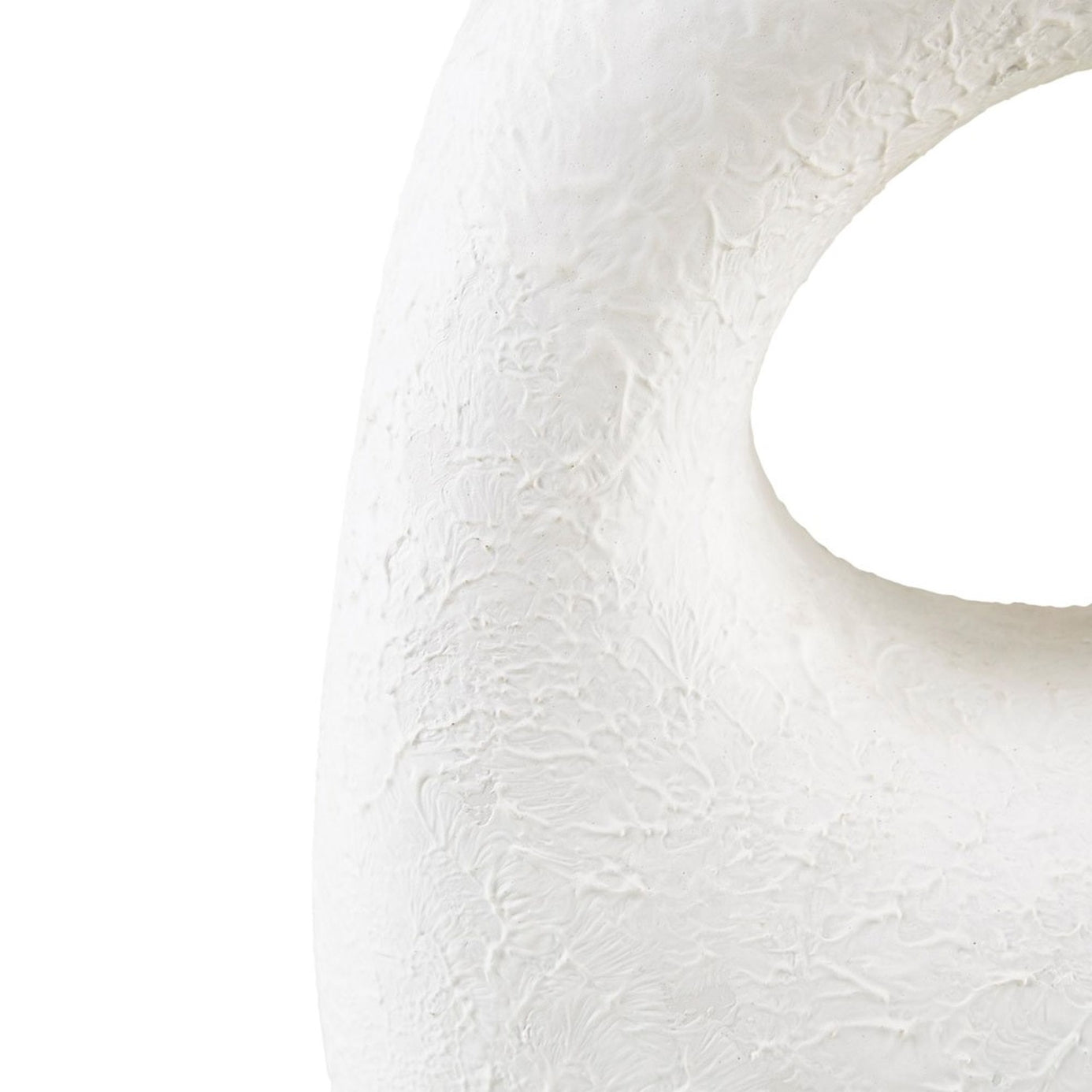 Contemporary White Ceramic Aesthetic Table Lamp