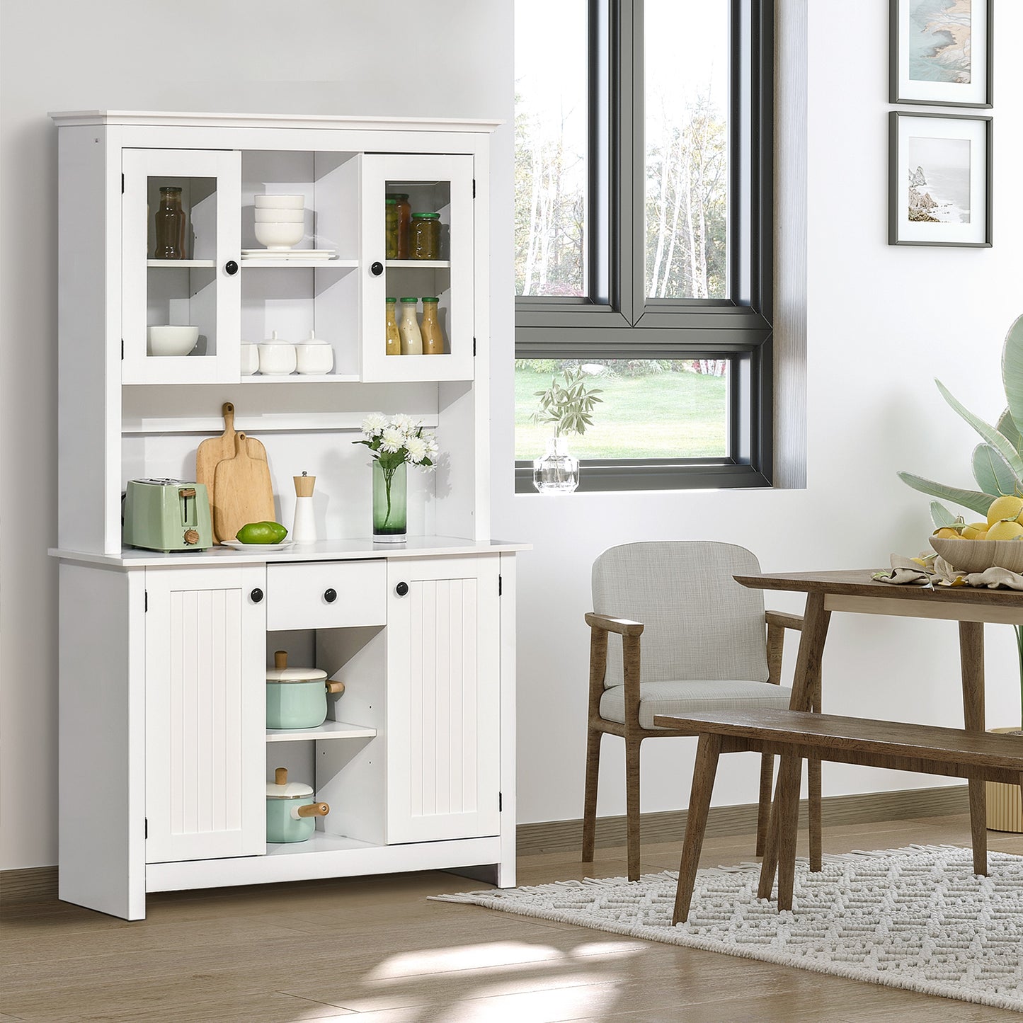 Kitchen Pantry Storage Cabinet