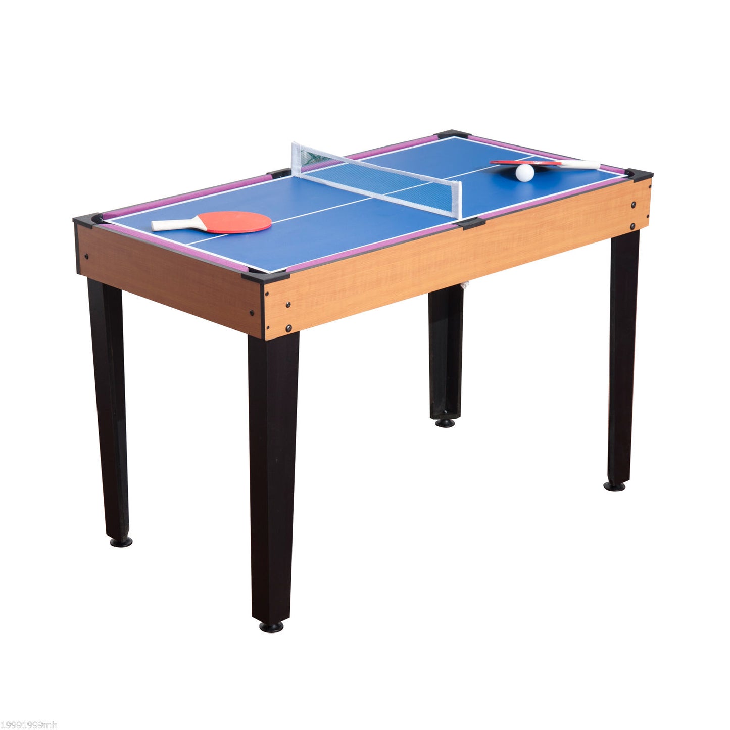 3 in 1 Multi-use Mini Games Table Tennis Billiard Pool Air Hockey Set with All Accessories