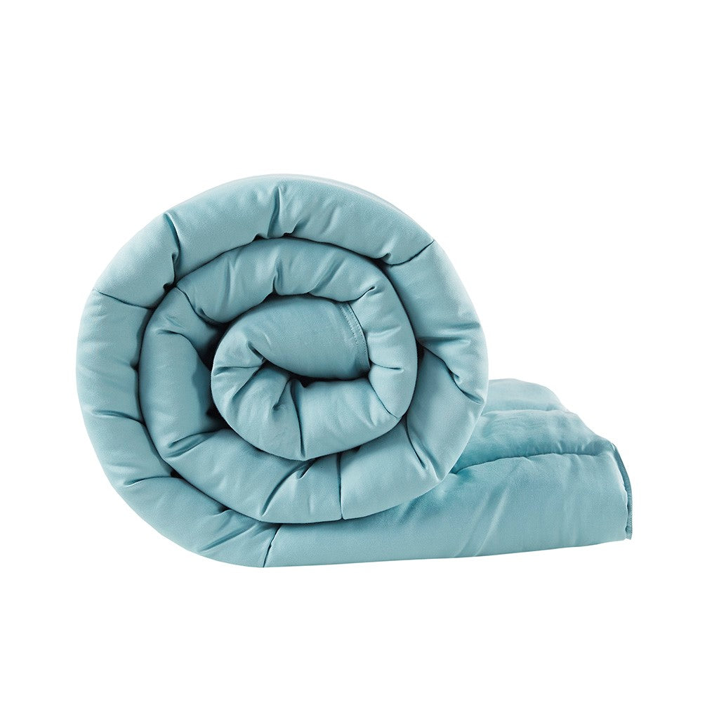 300 Tc Cotton Shell Luxury Down Alternative Comforter, Teal (FULL / QUEEN)