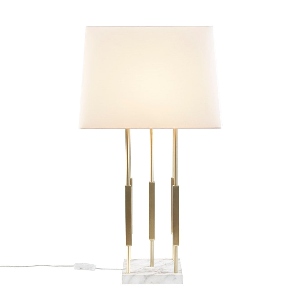 Modern Marble Base Gold Table Lamp