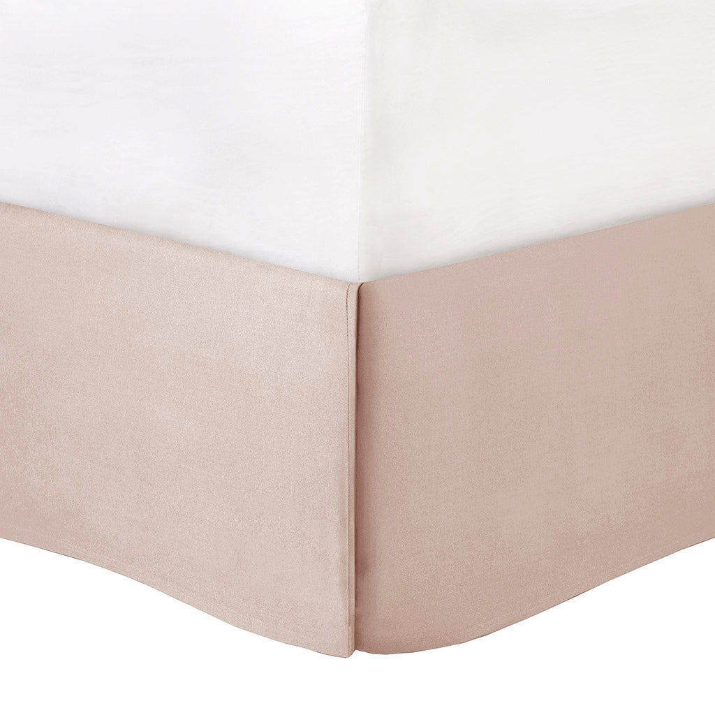 Silky Tufted 7-Piece Comforter Set, Blush