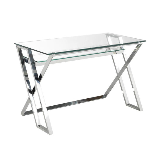 The Glamorous Chrome Desk