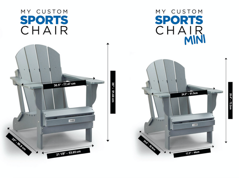 Arizona Coyotes® Sports Chair White