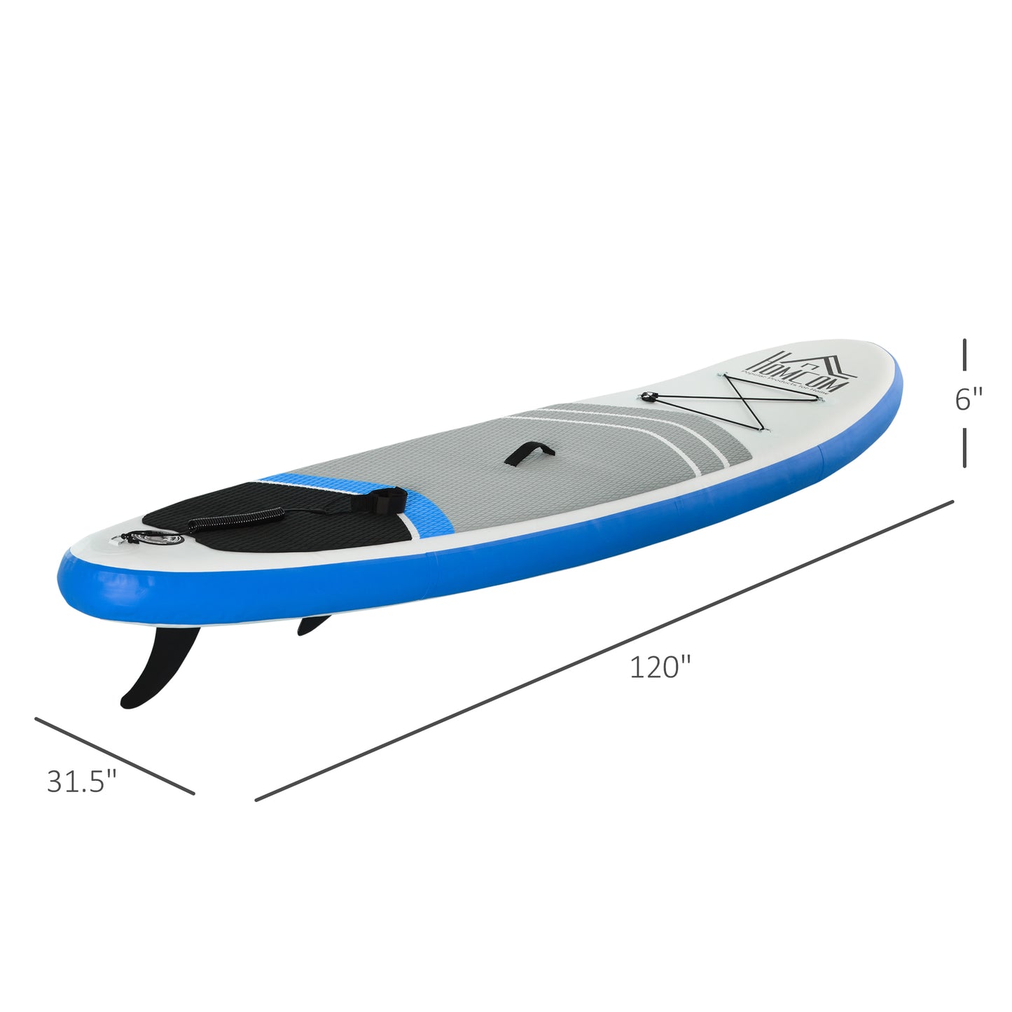 Inflatable Paddle Board, 10'×31.5"×6" Stand Up Paddle Board, Lightweight & Foldable w/ ISUP Accessories & Carry Bag, Aluminum Paddle, Fix Accessories Set, Air Pump, Leash