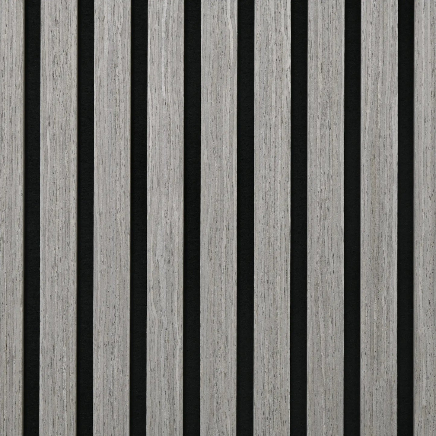 24"x24" Wood Panels Wall Decor,Sound Absorbing Slat Wall For Interior Wall Decor, in Grey