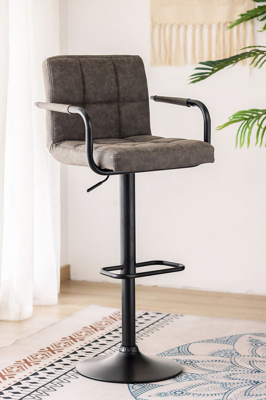 360-Degree Swivel Bar Stool in Grey (EACH)