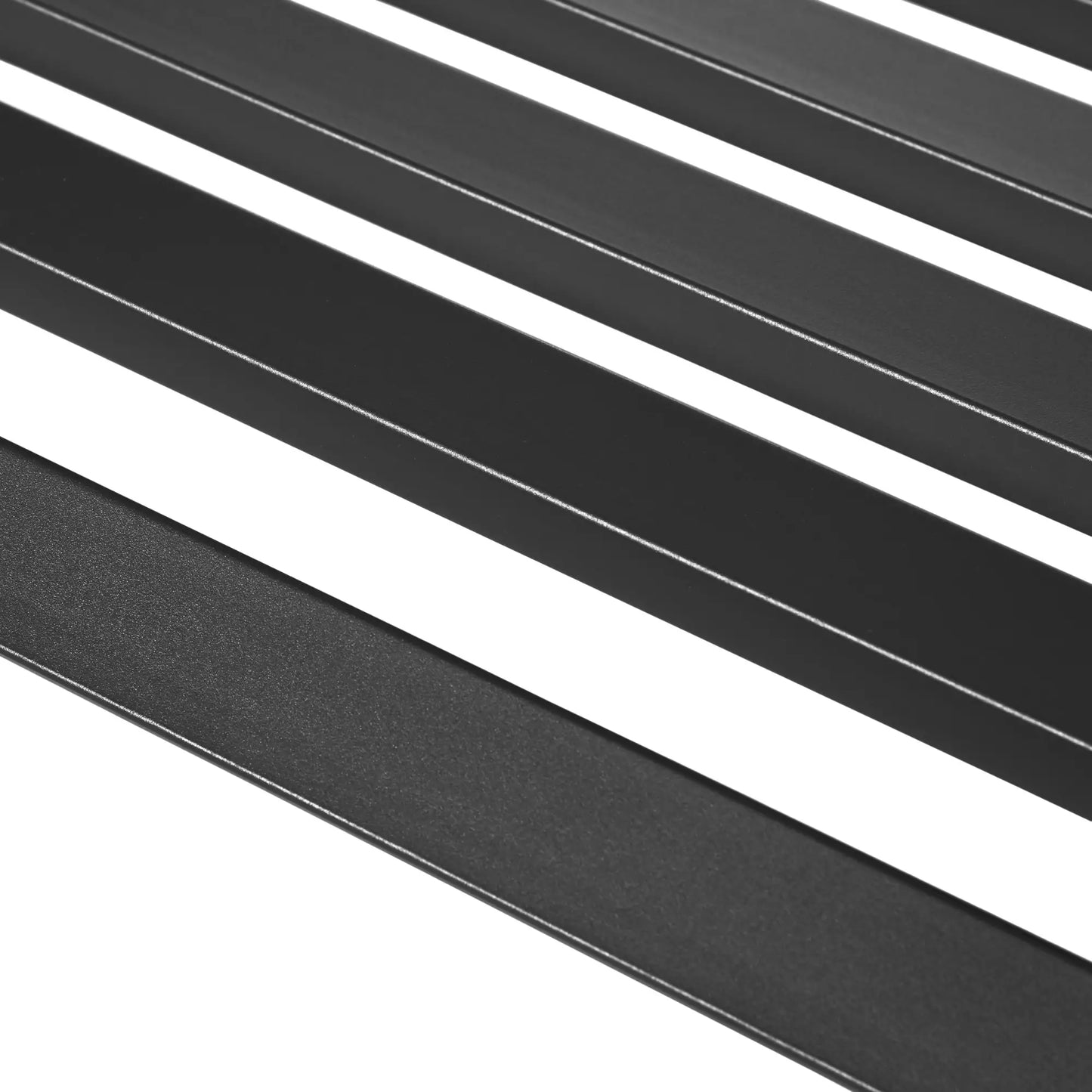 2 Seater Garden Bench, Metal Outdoor Bench for Yard, Lawn, Porch, Black