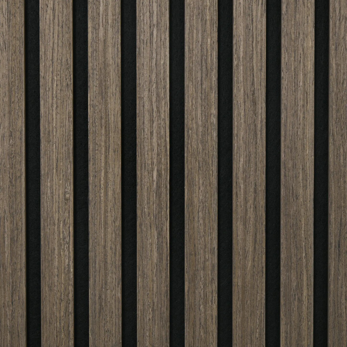 24"x24" Wood Panels Wall Decor,Sound Absorbing Slat Wall For Interior Wall Decor, in Brown