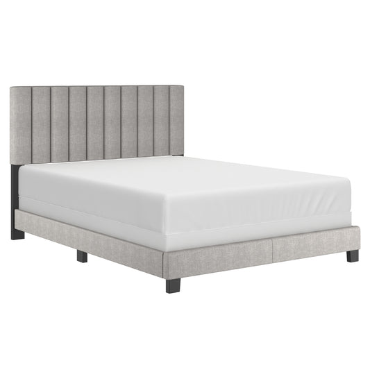 Jedd 60" Queen Bed in Light Grey