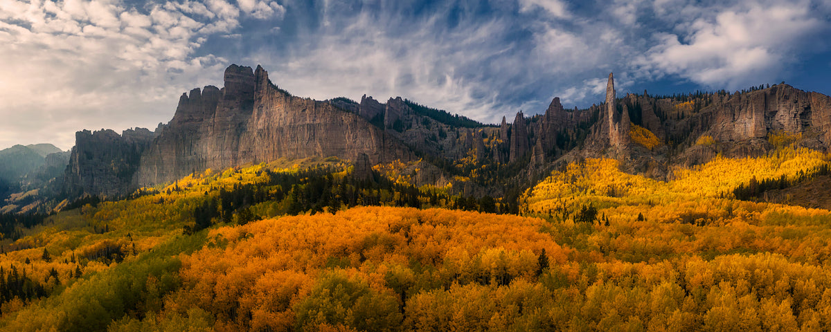 Golden Carpet under Castle Rocks