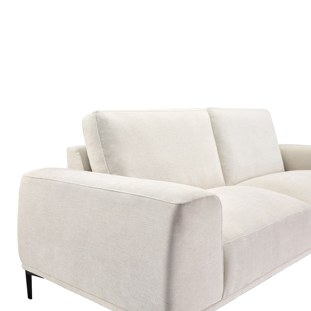 Jada Sofa: Beige linen