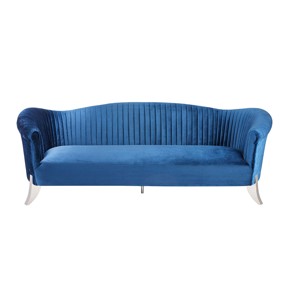 Christine Sofa: Blue velvet