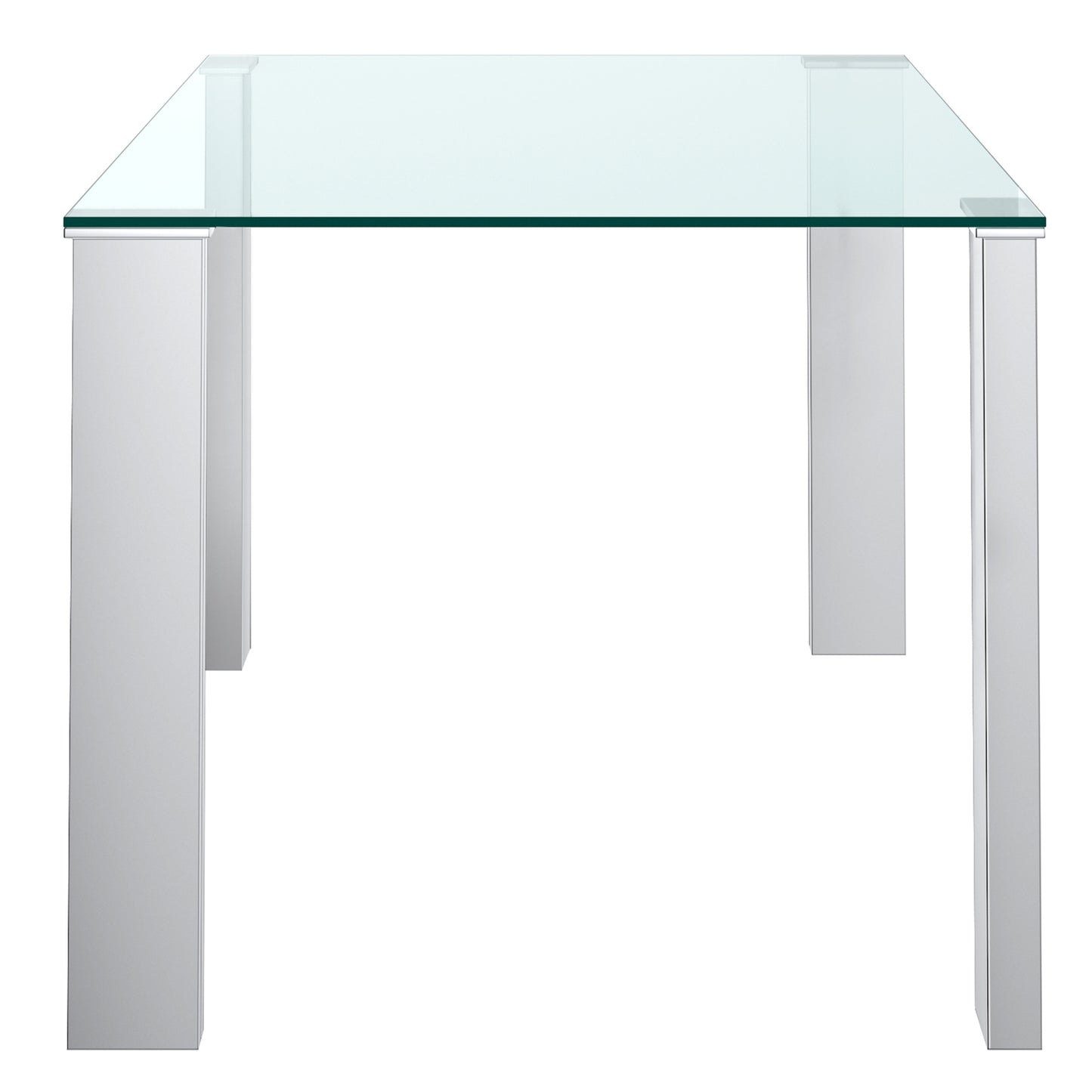 Frankfurt Rectangular Dining Table in Stainless Steel