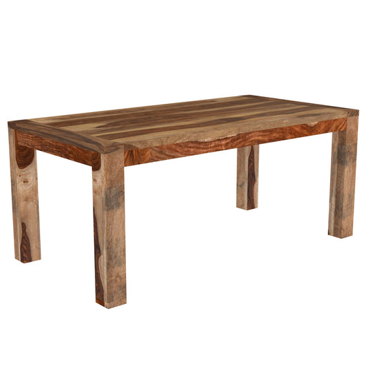 Krish Rectangular Dining Table in Dark Sheesham